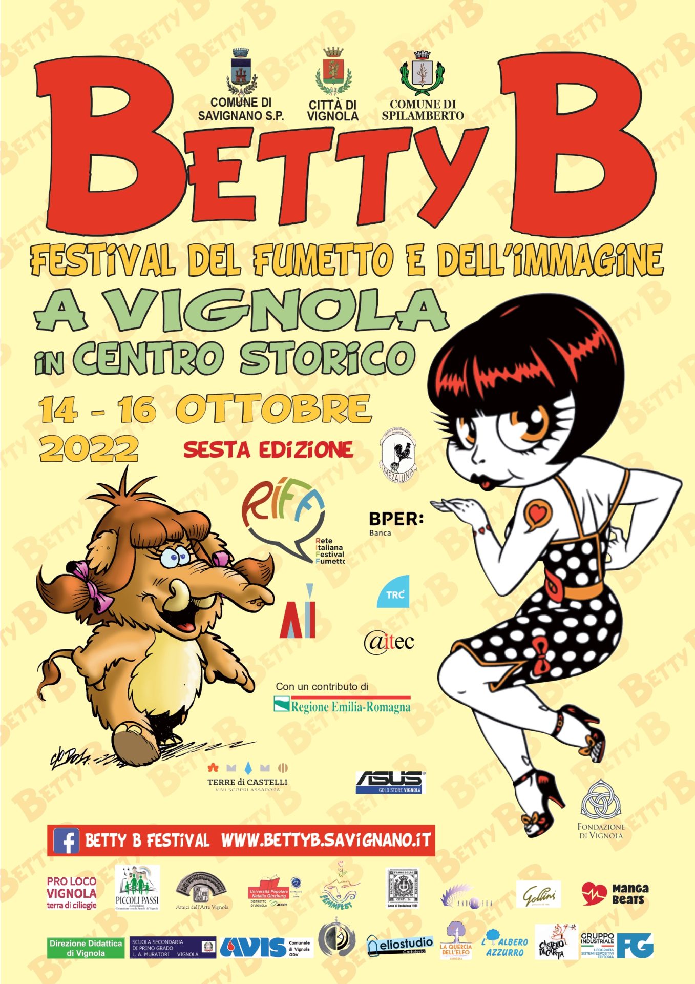 Betty B – festival del fumetto e dell’immagine 2022