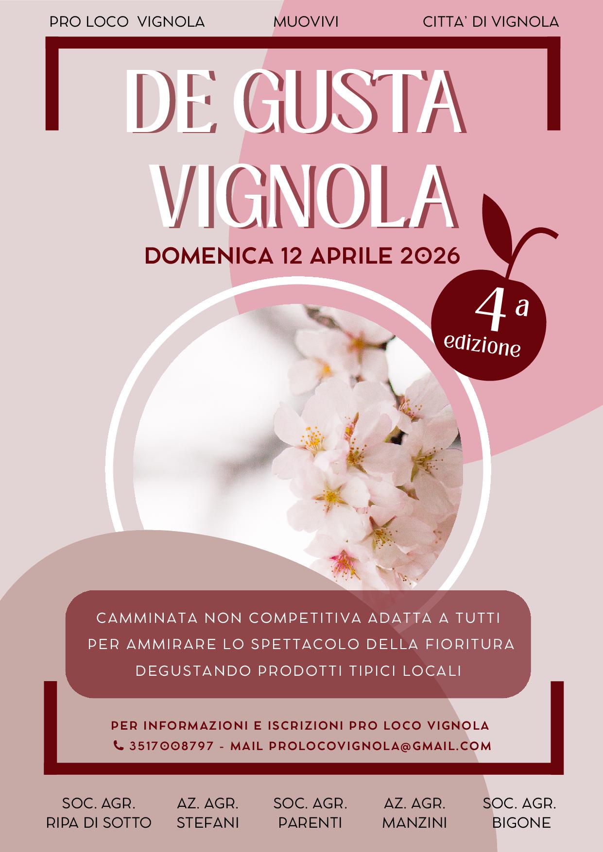 DE GUSTA VIGNOLA 2026 – 4° EDIZIONE